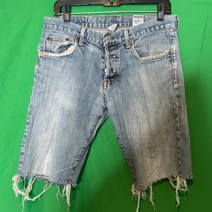 Vintage lucky brand cut-off jean shorts